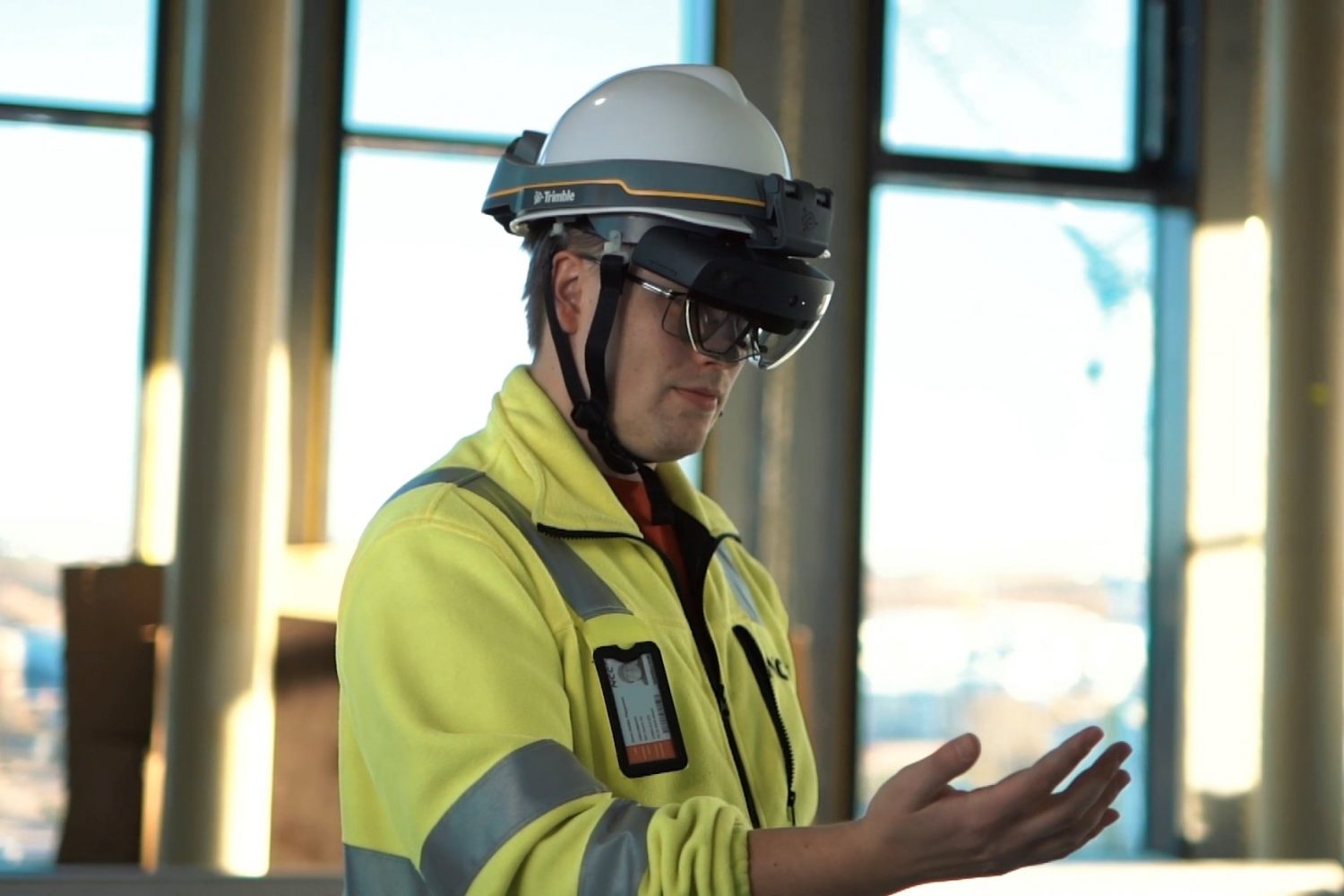 Trimble XR10 VR headset introduced in Finland for the first time at NCC